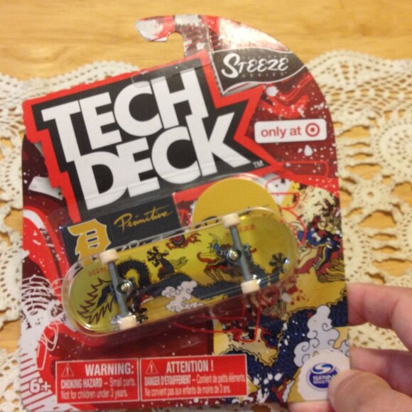 Tech Deck Primitive Steeze Spin Master Series Fingerboard Collectible, Rare - Picture 1 of 3